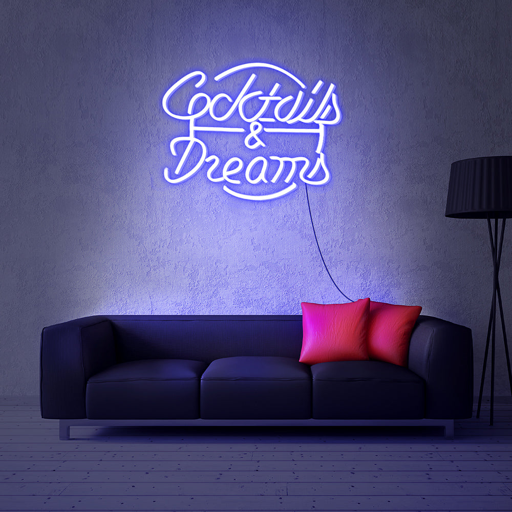 Cocktails and dream Neon Sign