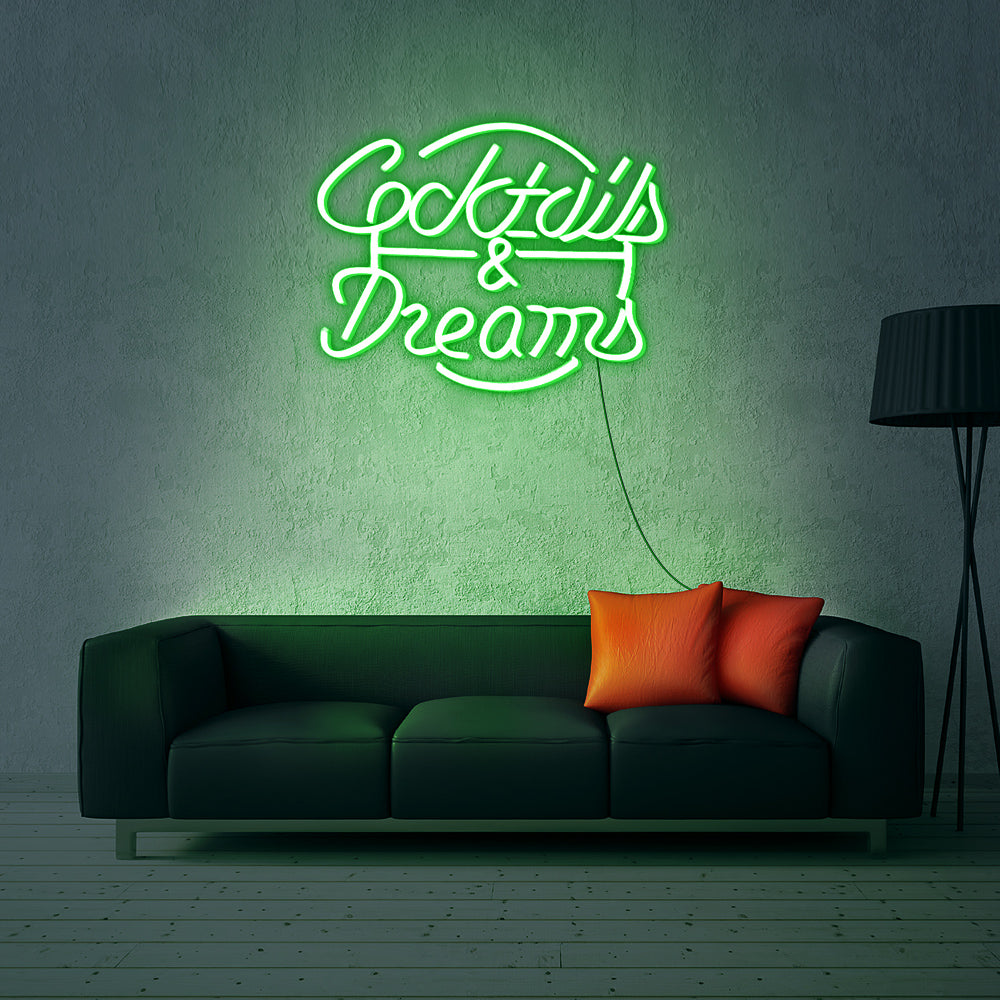 Cocktails and dream Neon Sign