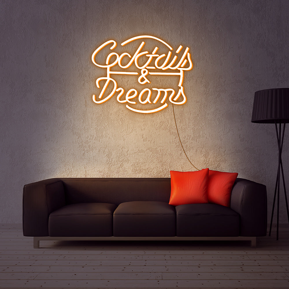 Cocktails and dream Neon Sign