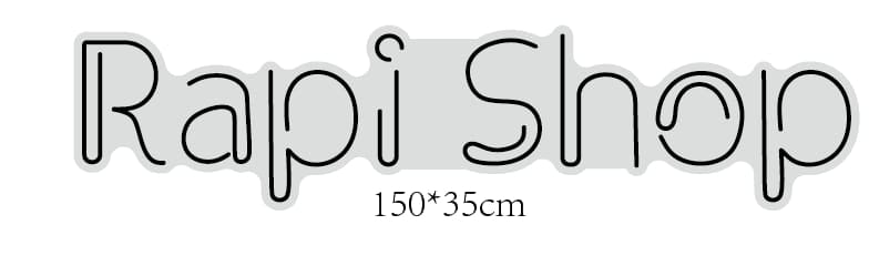 Rapi Shop Neon Sign