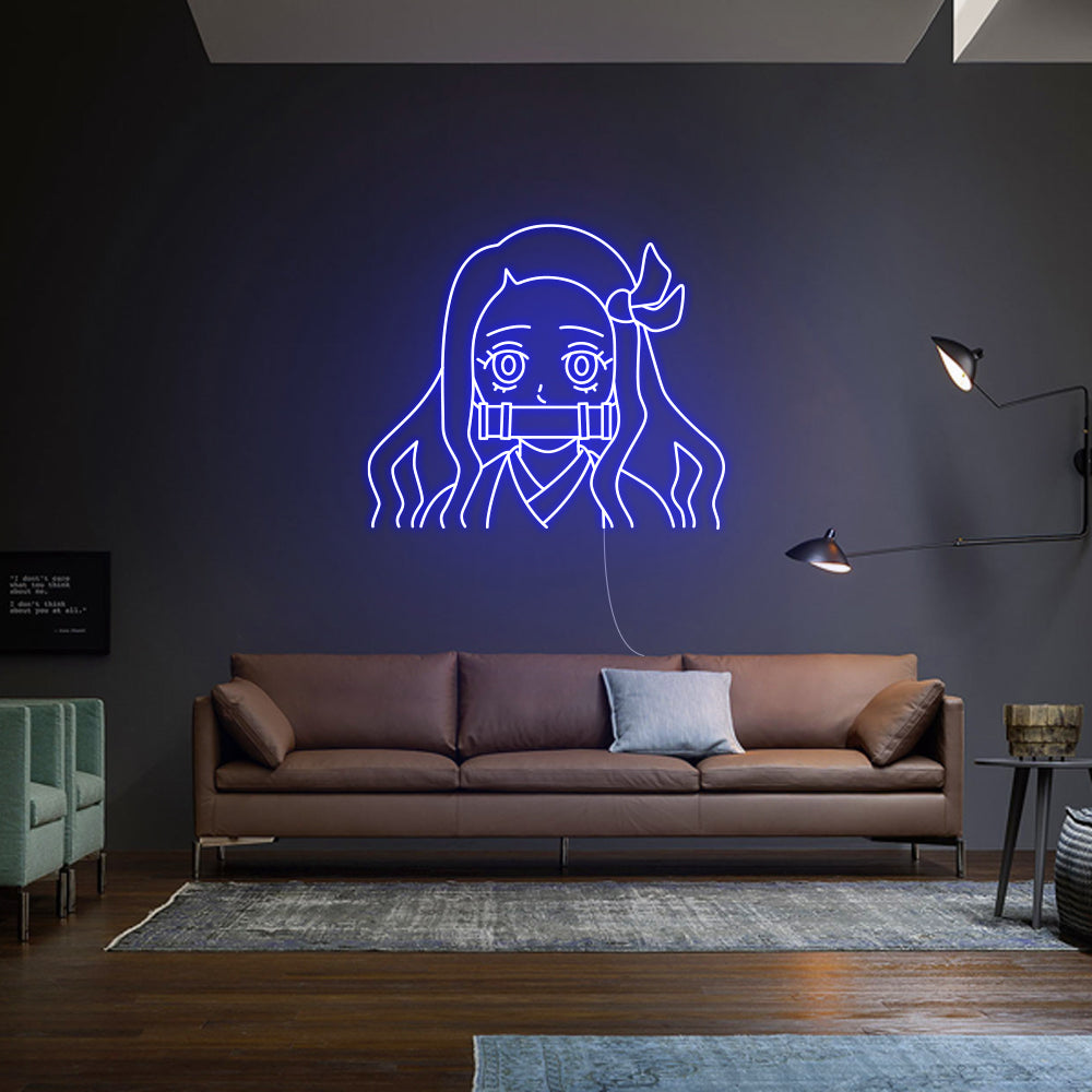 anime-girl-neon-lampen-dark-blue