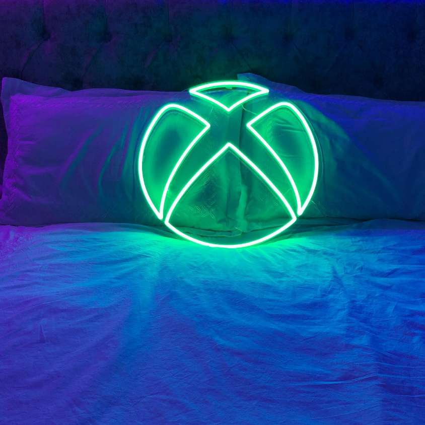 xbox neon logo